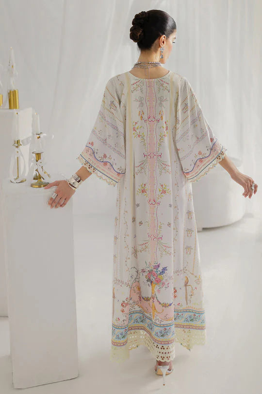 Qalamkar | Luxe Silk 25 | LK-08 BIANCA