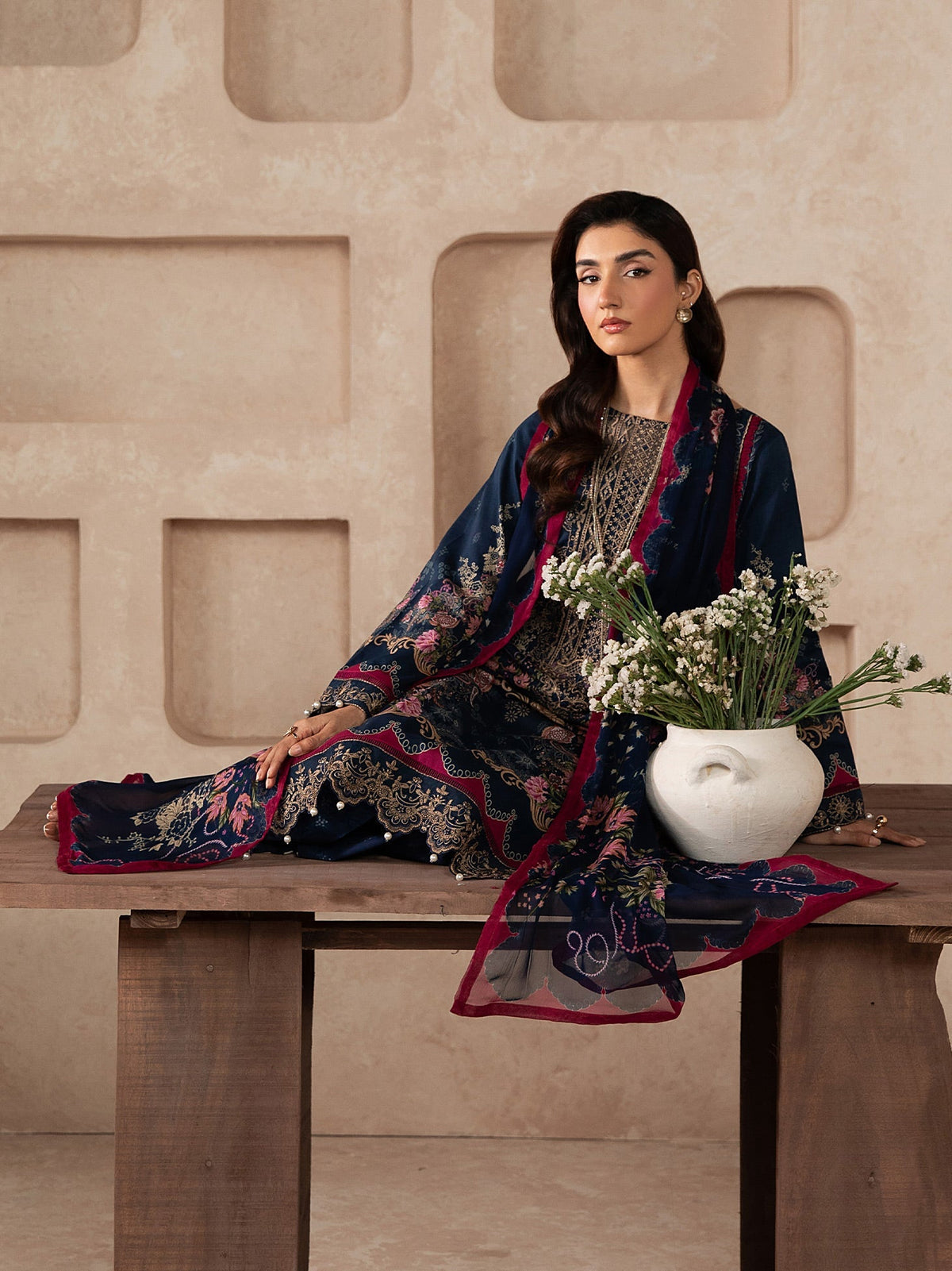 Gulaal | Syra Lawn 26 | Aluxe SKU D - 8