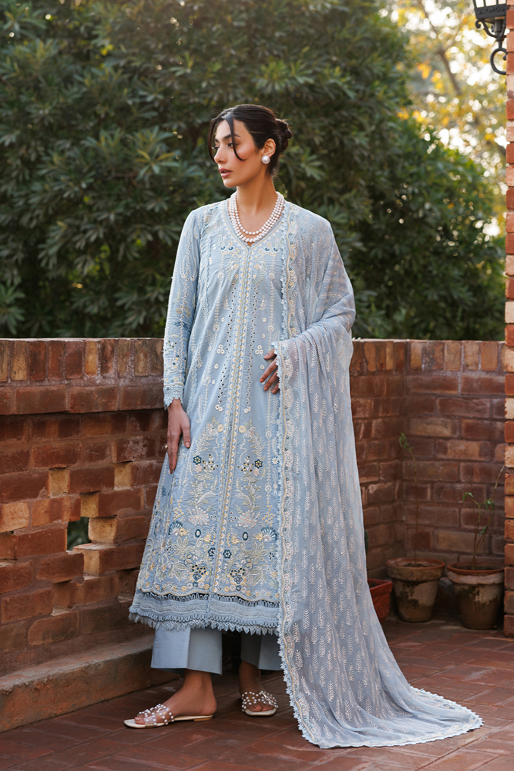 Emaan Adeel | Mirabelle Festive Luxury Lawn | BLISSFUL DREAMS