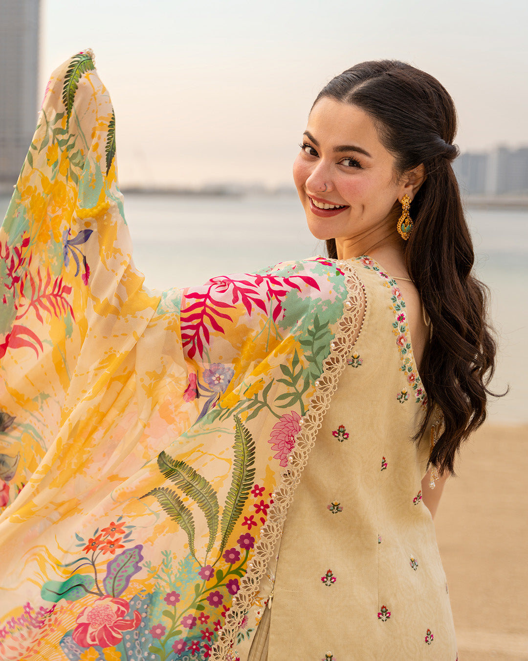 Faiza Saqlain | Aya Luxury Lawn | Merjem