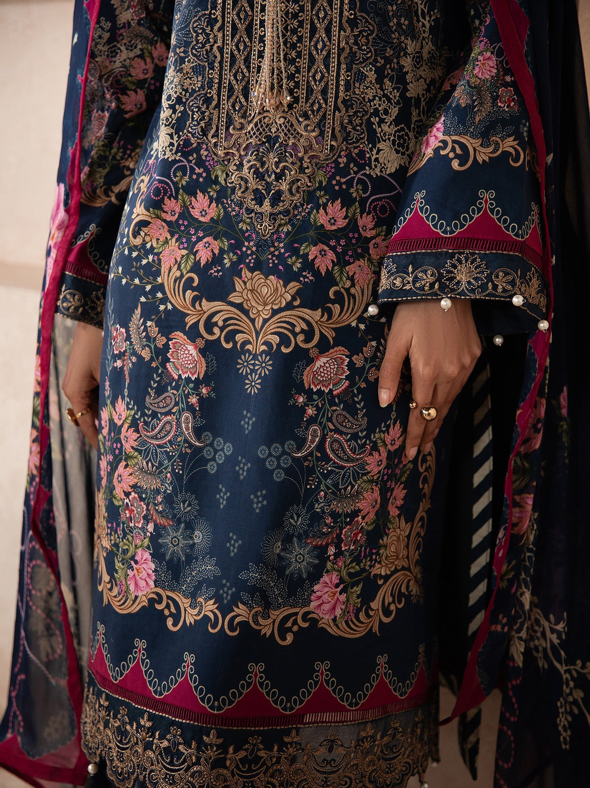 Gulaal | Syra Lawn 26 | Aluxe SKU D - 8