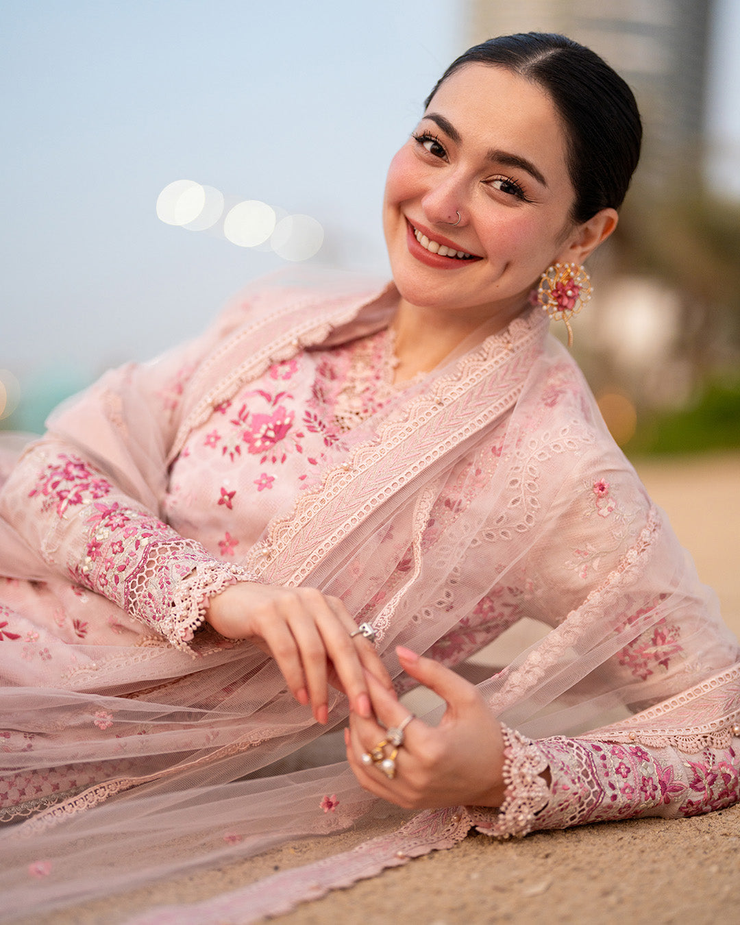 Faiza Saqlain | Aya Luxury Lawn | Lamija