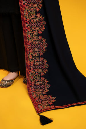 SHK-719 Navy Shawl