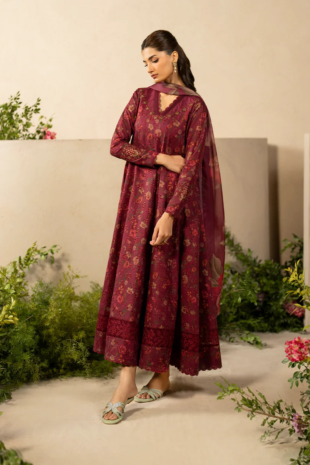Iznik | Festive Lawn '25 | EFL-10 Embroidered Lawn