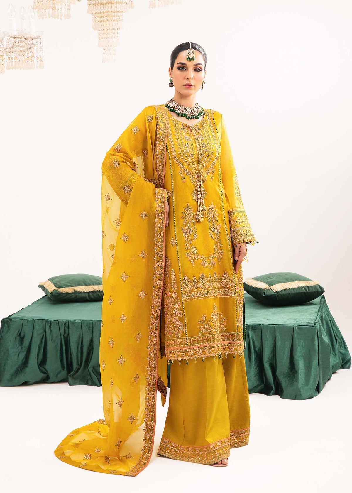 Dastoor | Sajni Luxury Eid Collection 24 | Parigul