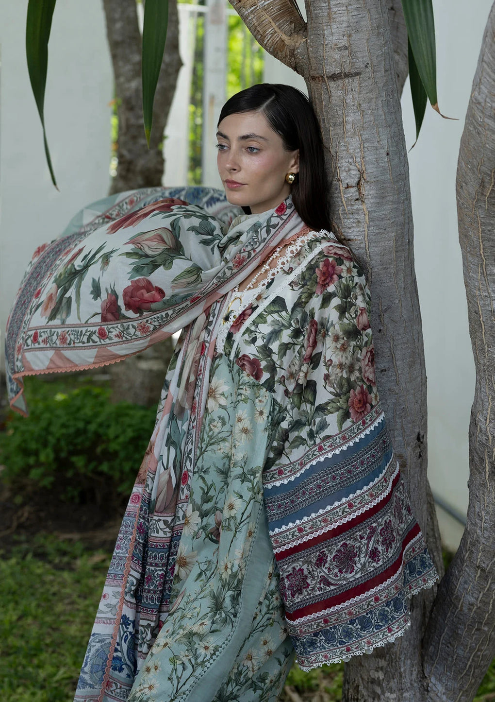 Elaf Premium | Prints Collection 26 | EPN-6B OPALINE GARDEN