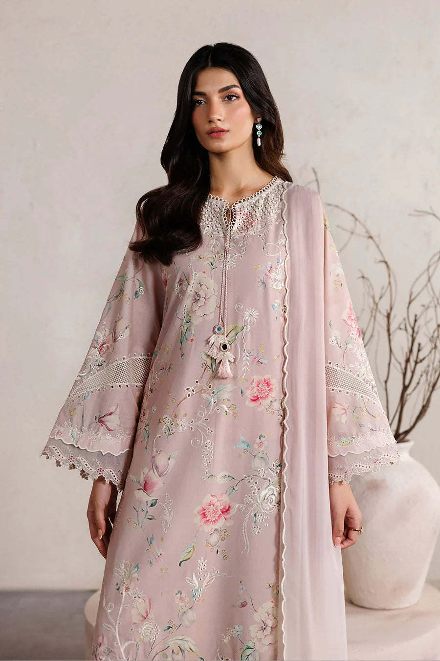 Iznik | Festive Lawn '26 | IBE-12 Embroidered Lawn
