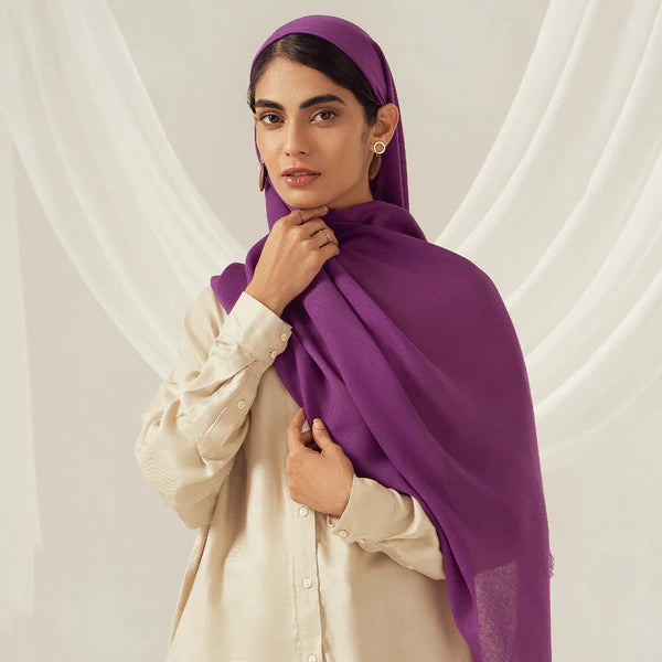 Eco-Luxe Scarves & Hijabs - Purple