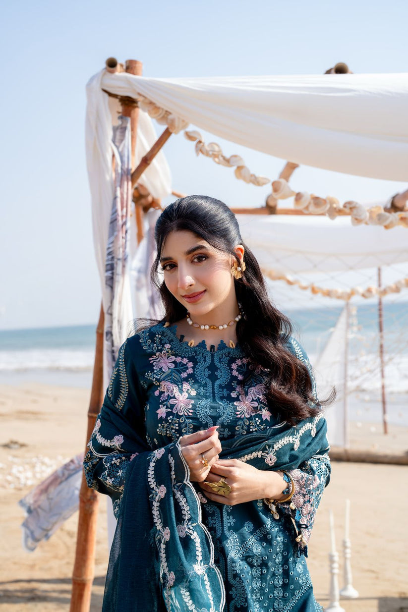 Aabyaan | Saagar Luxury Lawn 25 | ISHANA (AS-06)