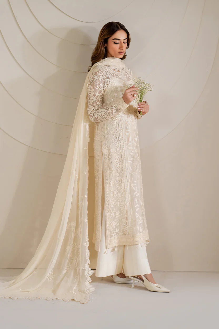 Iznik | UE-391 Embroidered Chiffon