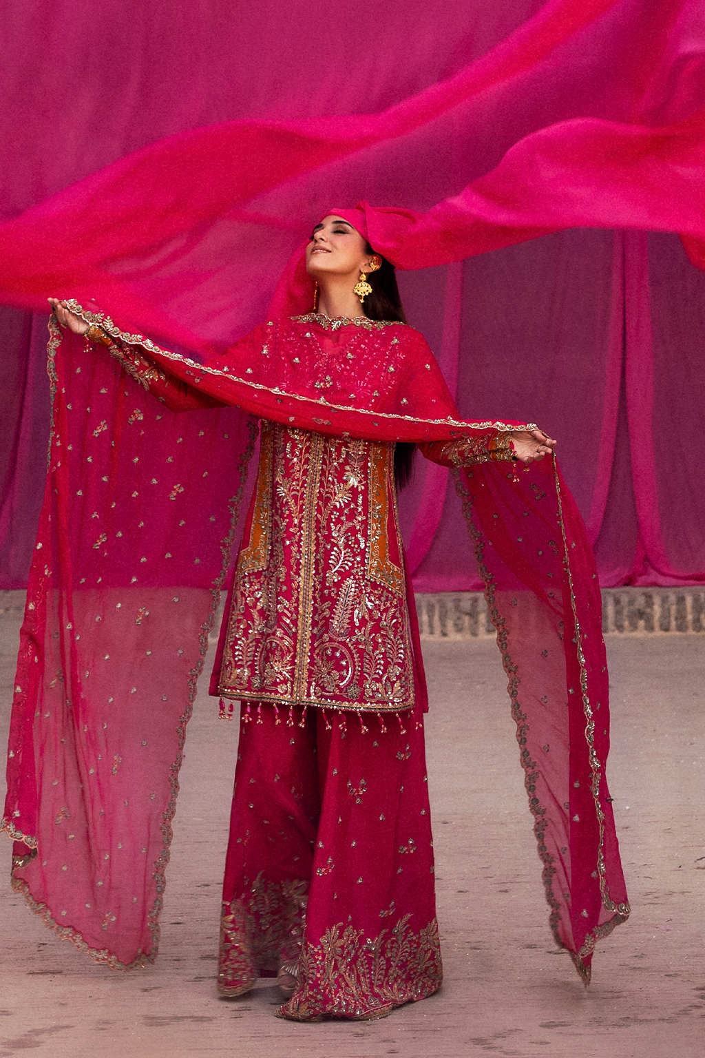 Emaan Adeel I The Empress Wedding Formals I  IMAELISSA
