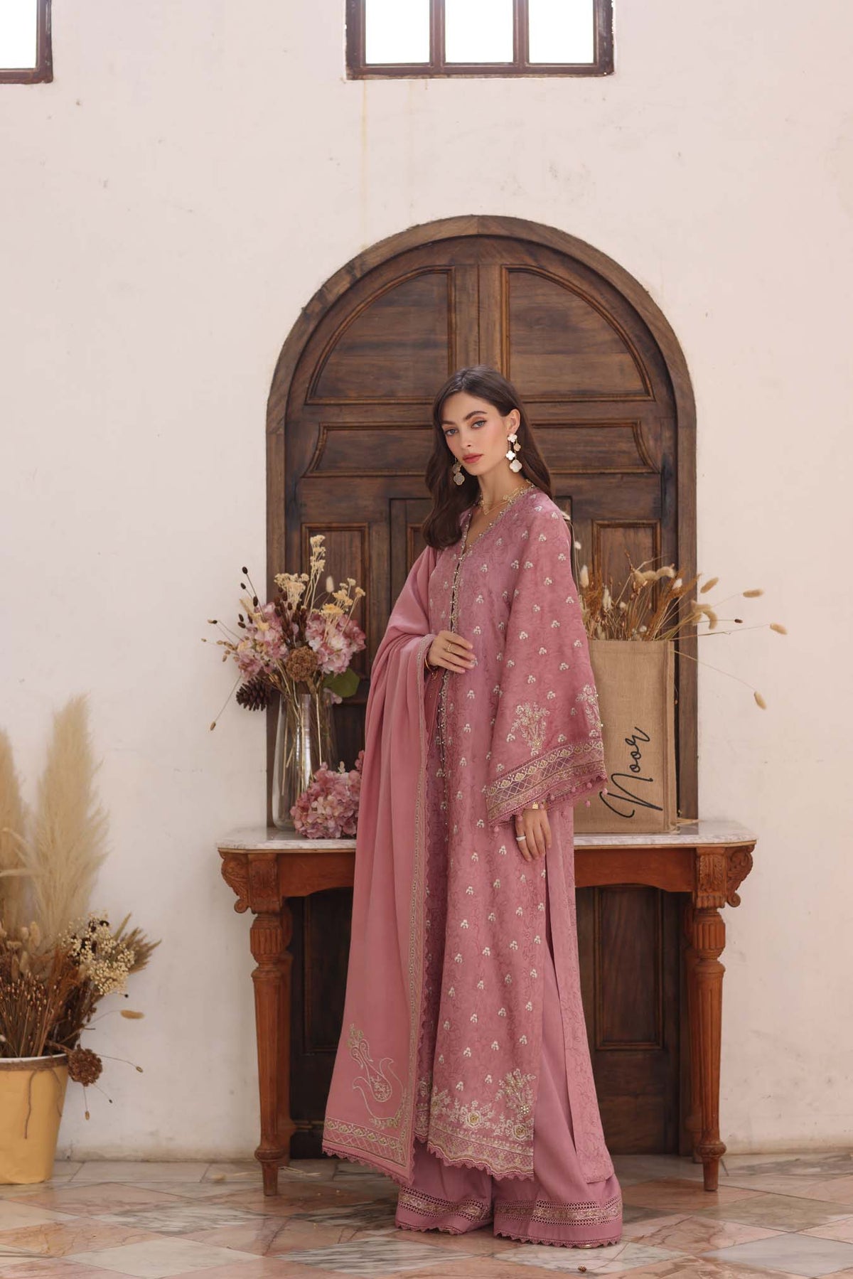 Noor by Saadia Asad | Winter Pashmina 25 | Aveline
