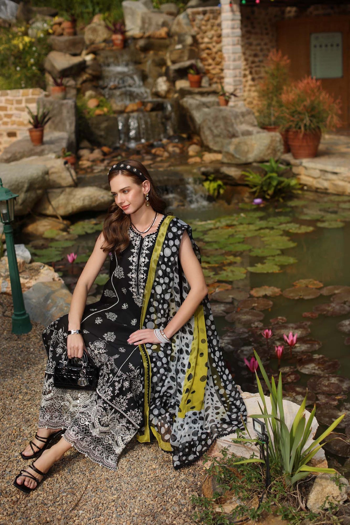 Noor by Saadia Asad | Luxe Chikankari 25 | D3-B