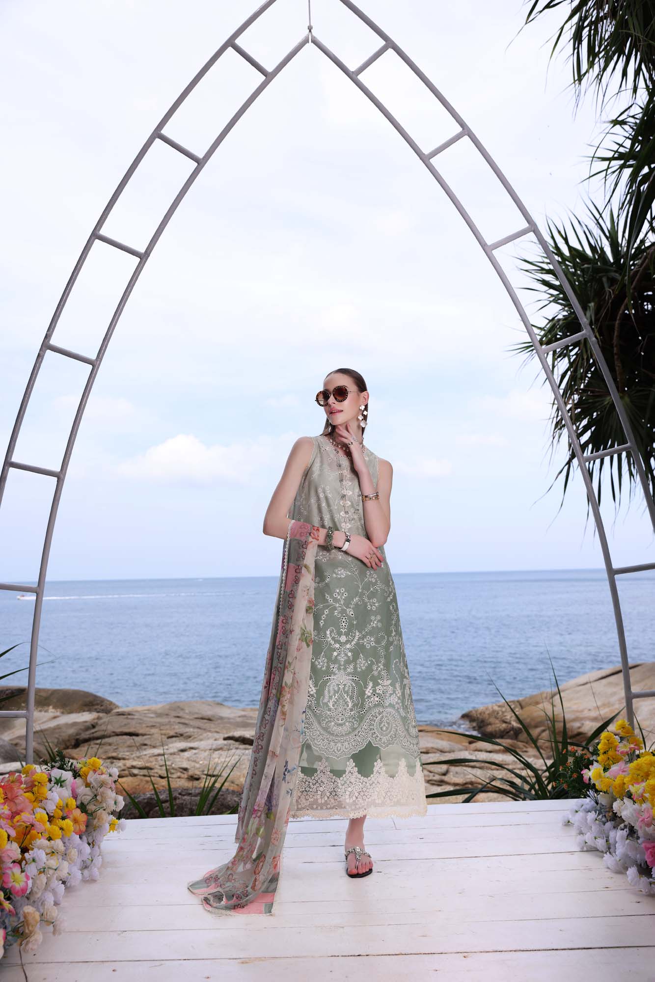 Noor by Saadia Asad | Luxe Printkari | D1-A