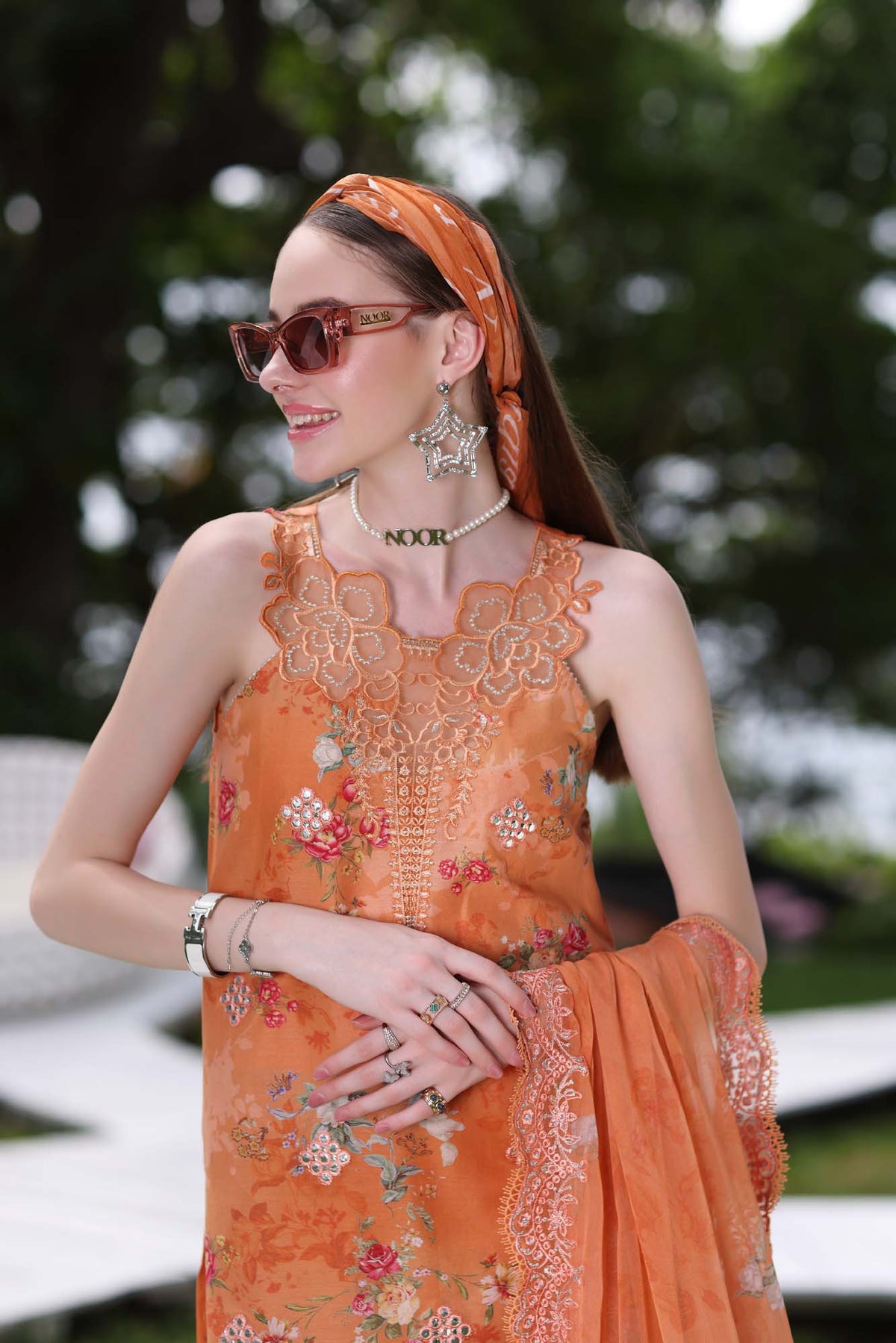 Noor by Saadia Asad | Luxe Printkari | D4-A