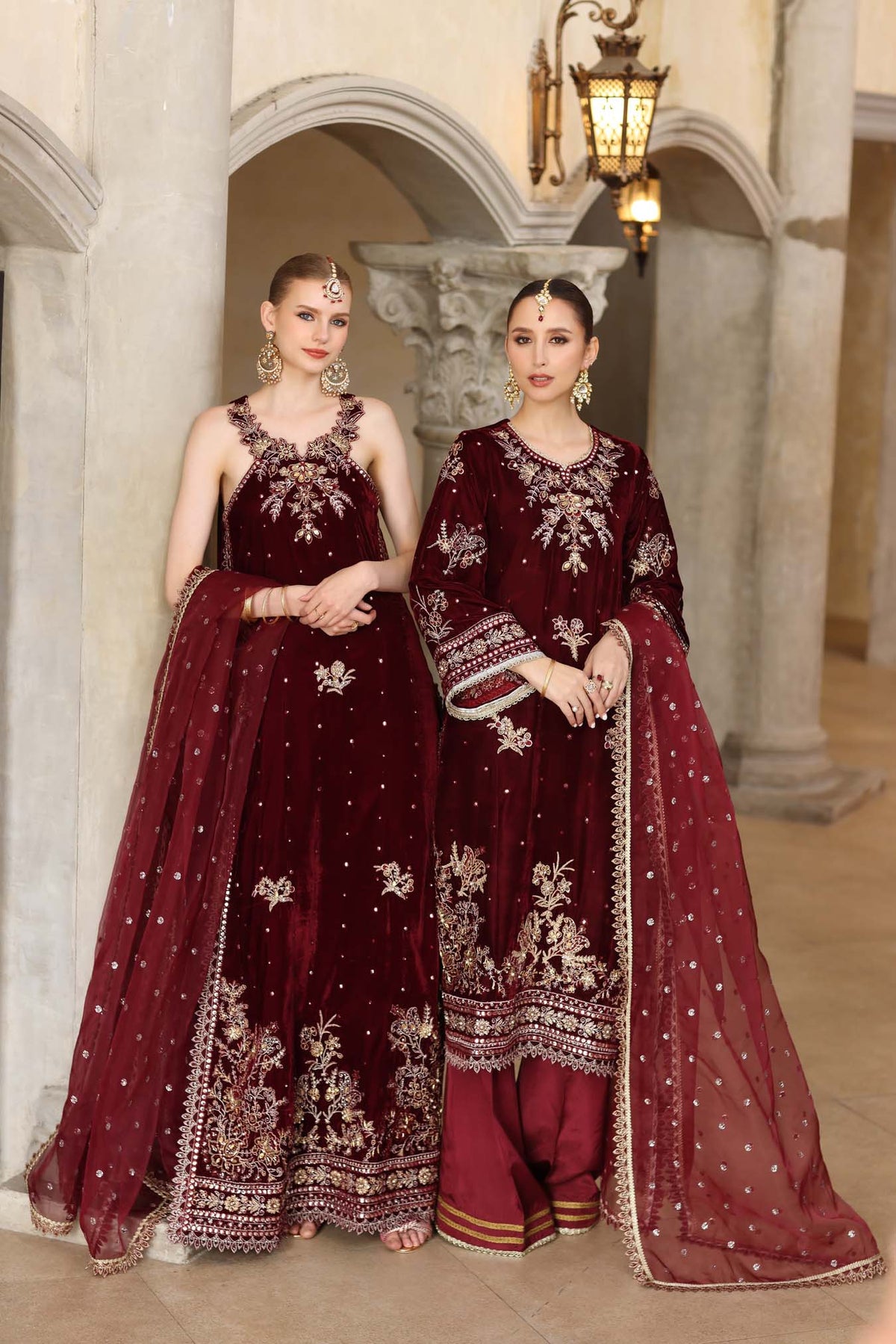 Noor by Saadia Asad | Handcrafted Velvet 25 | Naqsh