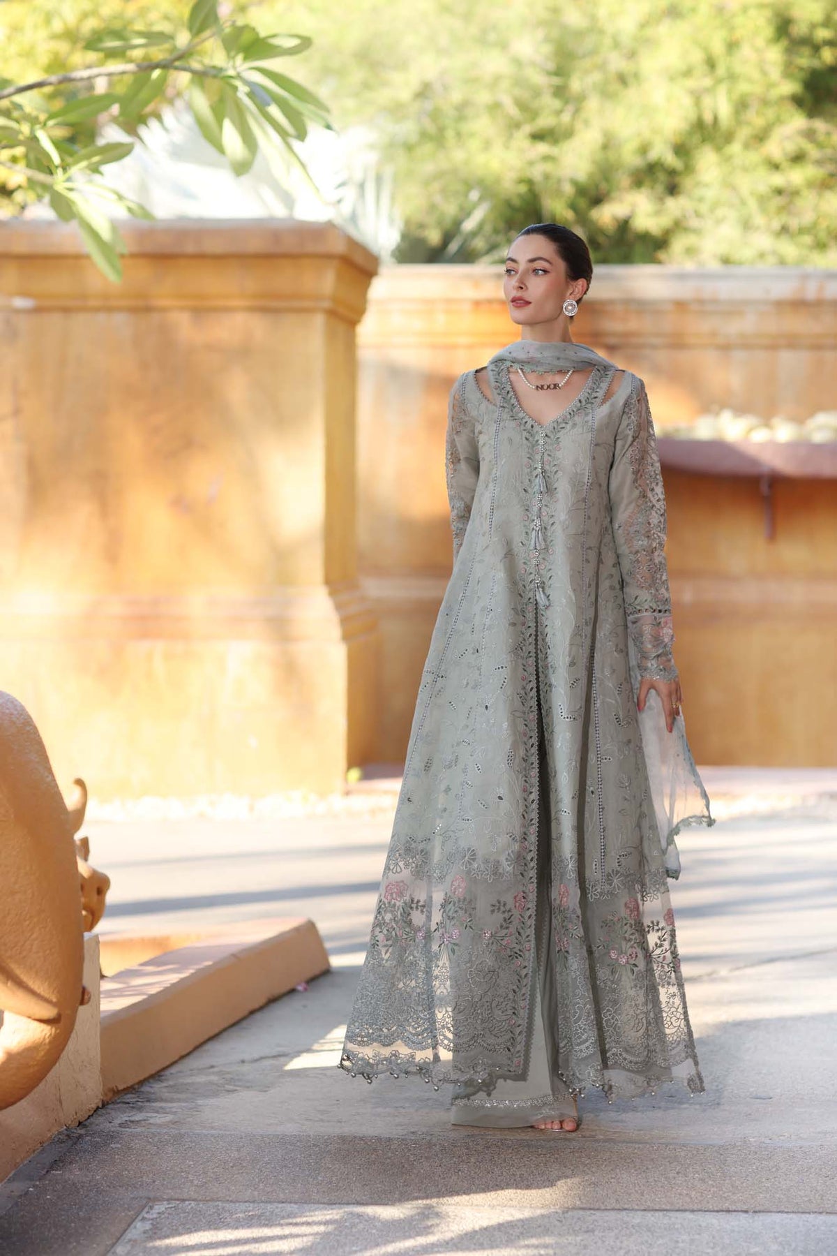 Noor by Saadia Asad | Eid Luxury Laserkari 25 | D1-A