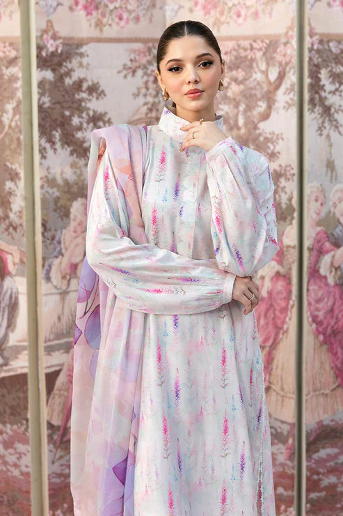 Afsanah | Basics Raw Silk | White Misted AR-110