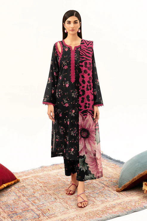 Afsanah | Ready to Wear | Majestic Black AP-01