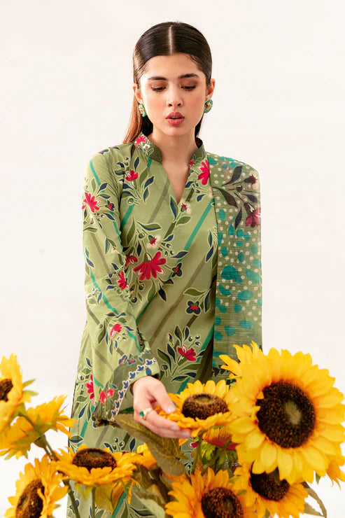 Afsanah | Ready to Wear | Forest green AP-06