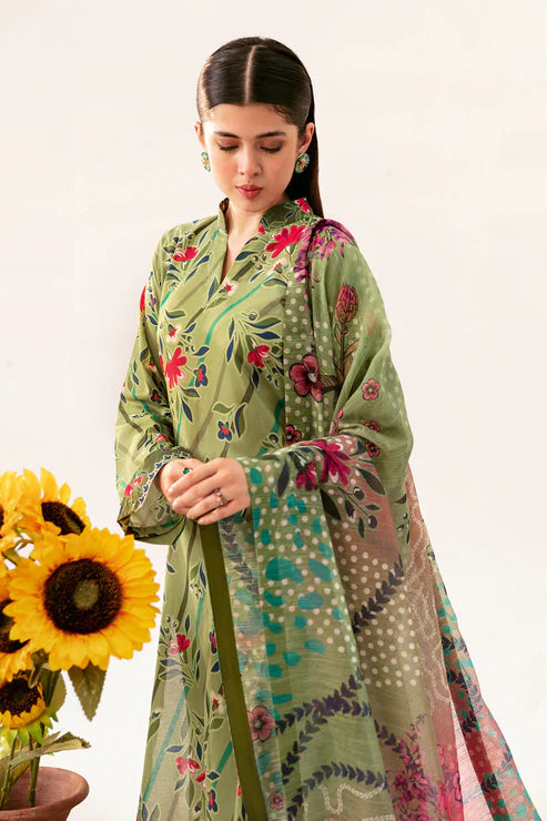 Afsanah | Ready to Wear | Forest green AP-06