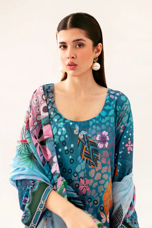 Afsanah | Ready to Wear | Fresh Teal AP-09