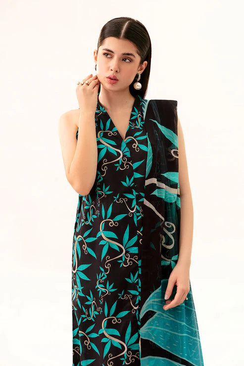 Afsanah | Ready to Wear | Black Splash AP-08
