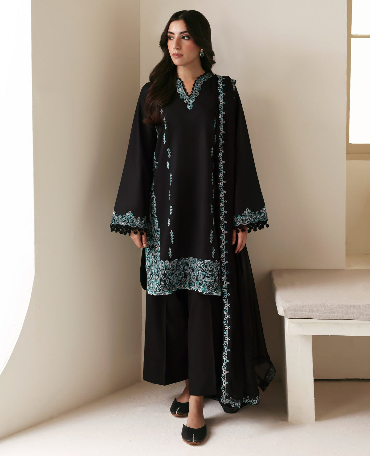 Republic Womenswear | Basics Pre Fall 25 | Noire