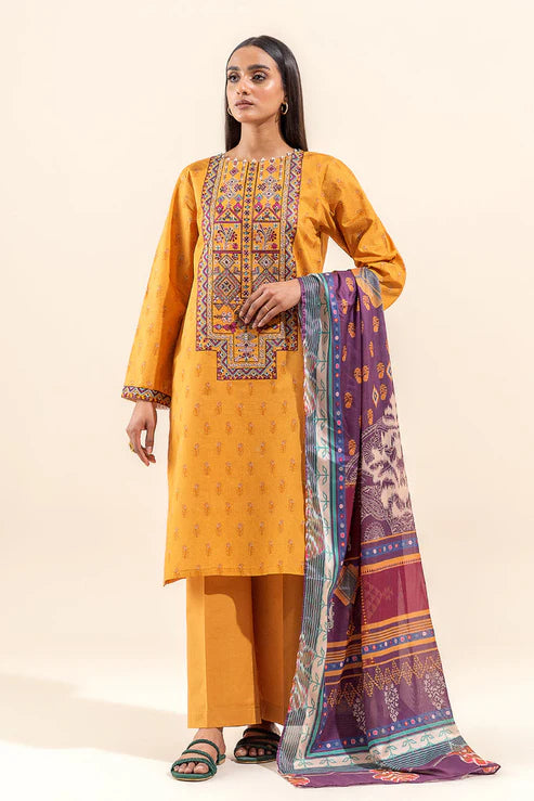 Beech Tree| Embroidered Lawn 24 | P-07