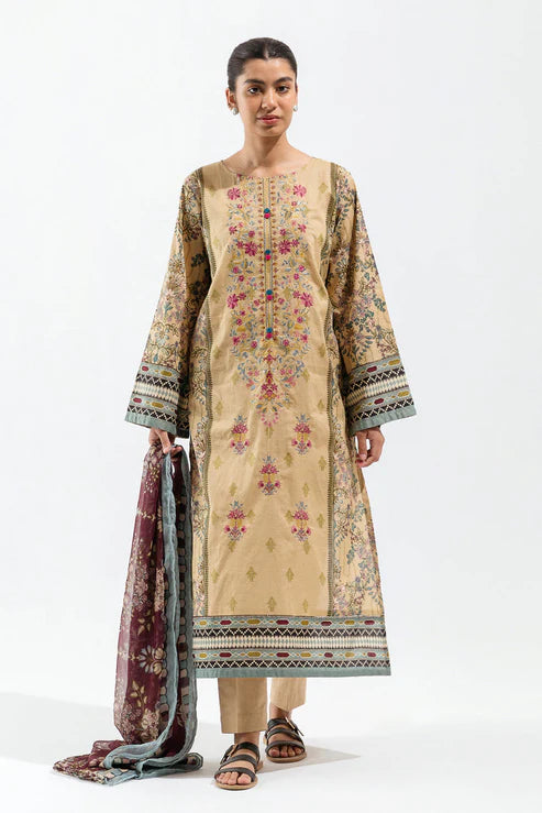 Beech Tree| Embroidered Lawn 24 | P-14
