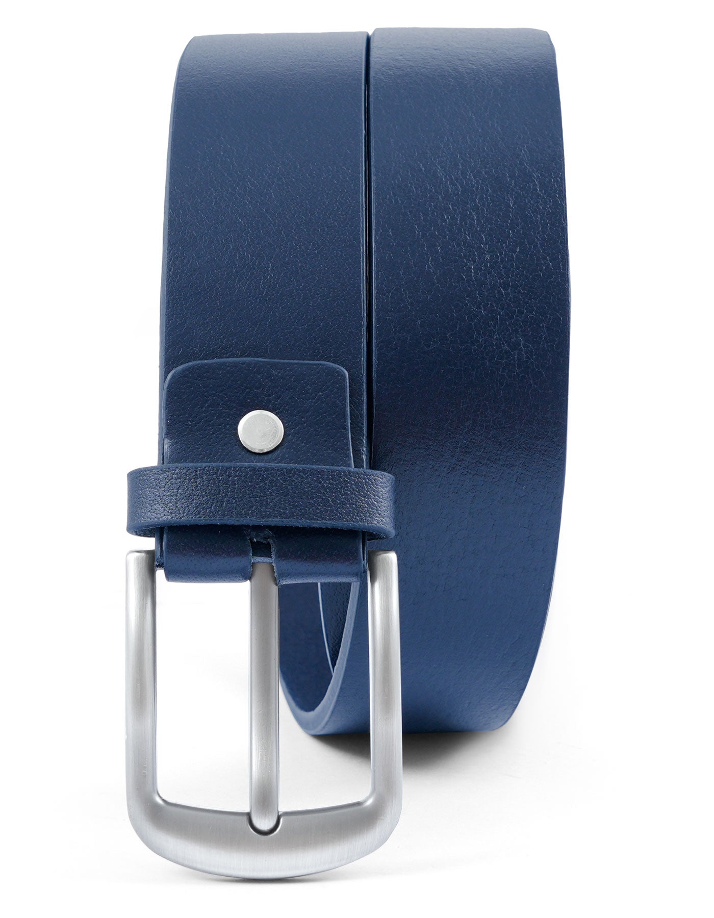 Navy Texture Casual Belt