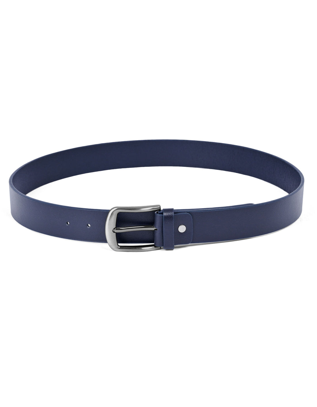 Navy Plain Casual Belt