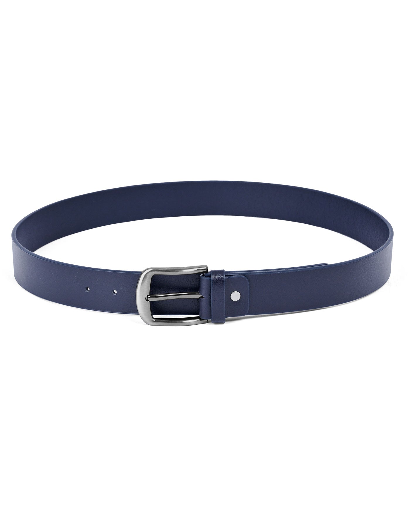 Navy Plain Casual Belt