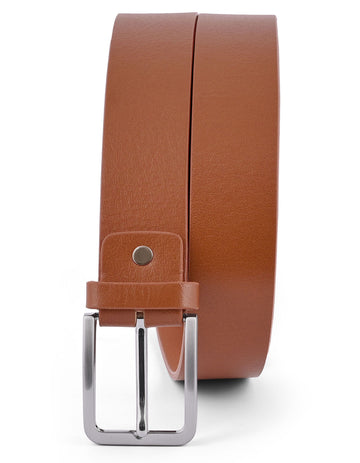 Brown Premium Buckle Formal Belt