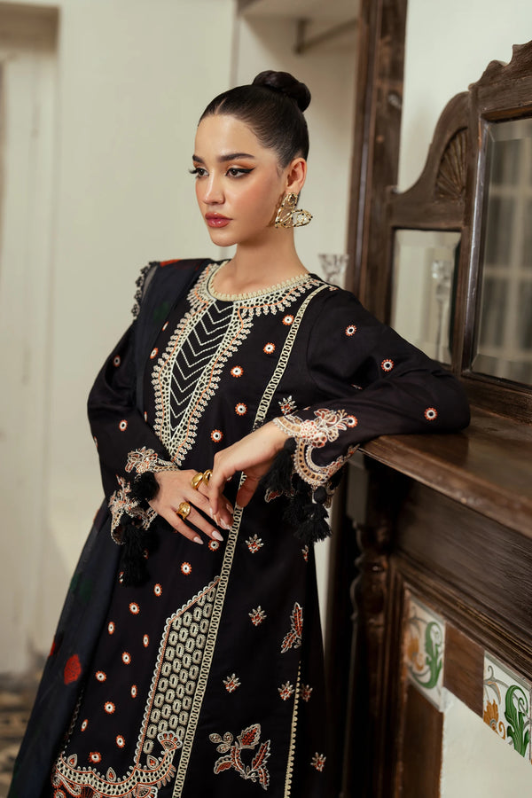 Aabyaan | Miraal Signature Embroidered Viscose | FATIN (AV-09)