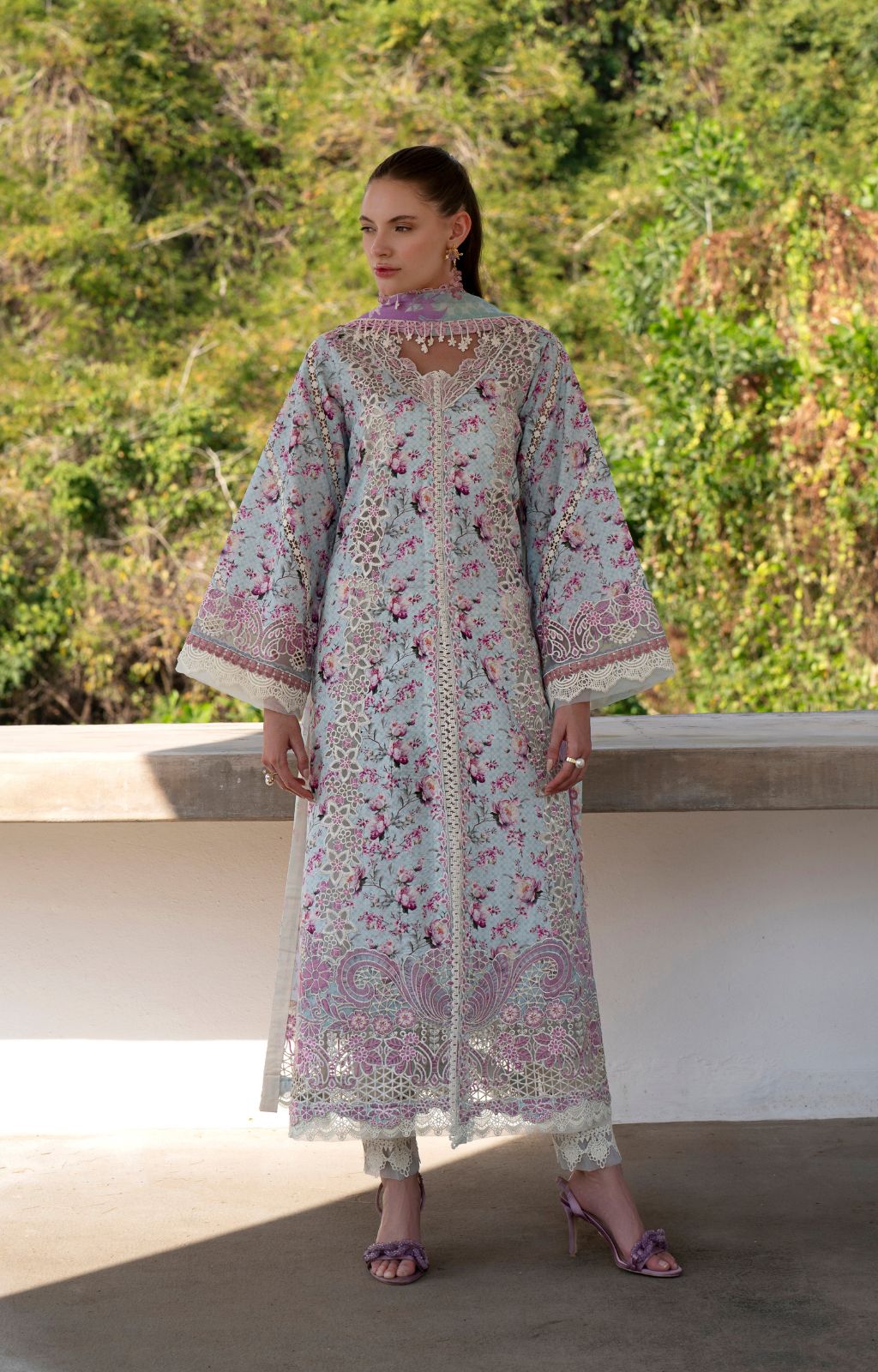 AJR Couture | Printakari Lawn 25 | Charlotte