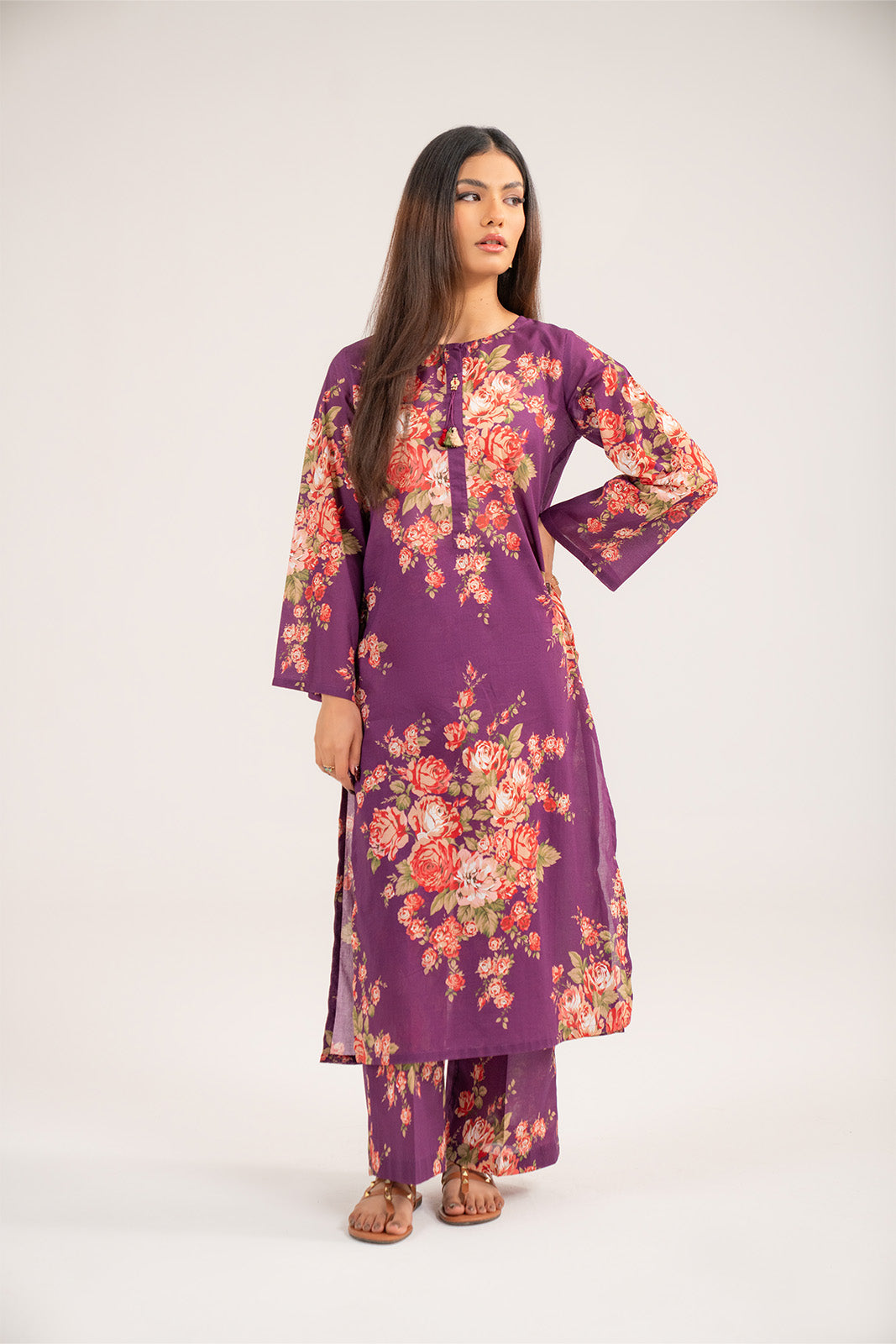 Chinyere | Pret'26 l 2 Piece Printed Lawn Printed Suit (CP0388)