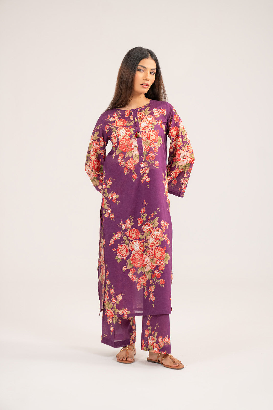 Chinyere | Pret'26 l 2 Piece Printed Lawn Printed Suit (CP0388)
