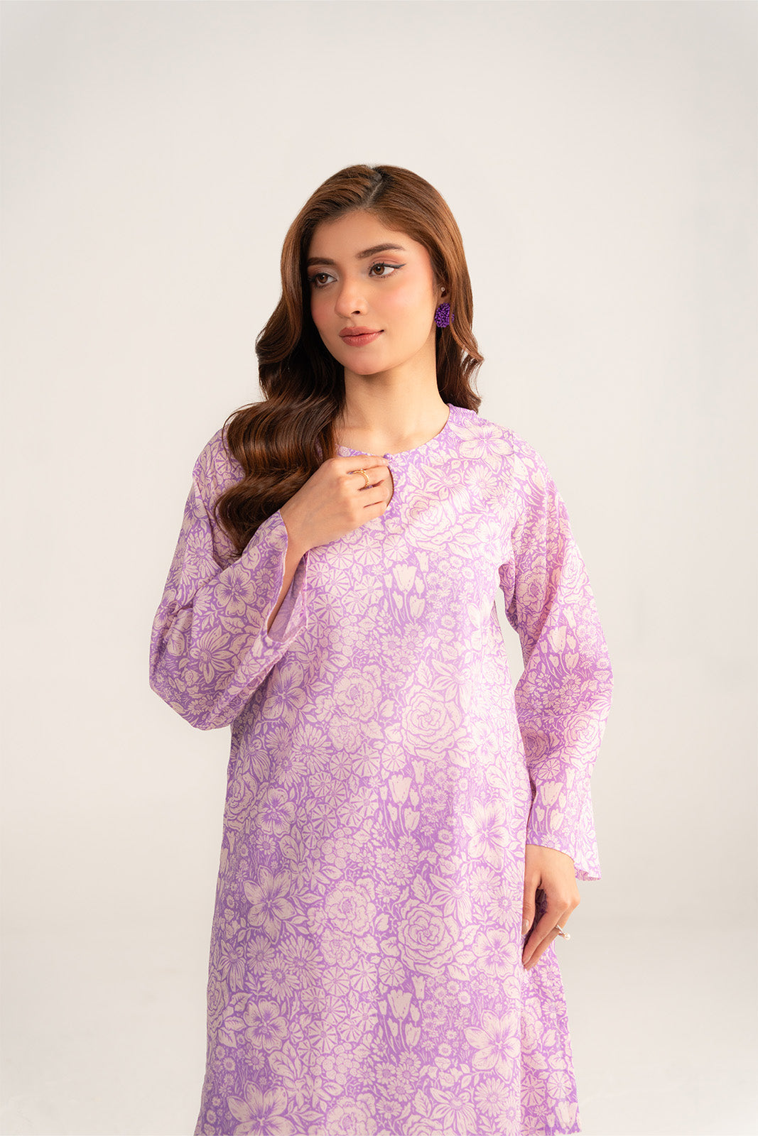 Chinyere | Pret'26 l 2 Piece Printed Lawn Printed Suit (CP0389)