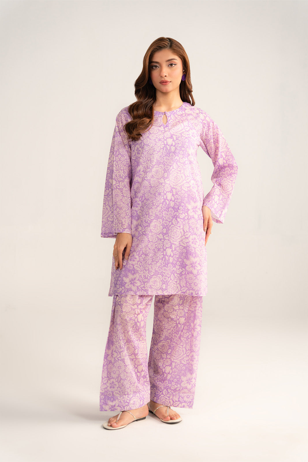 Chinyere | Pret'26 l 2 Piece Printed Lawn Printed Suit (CP0389)