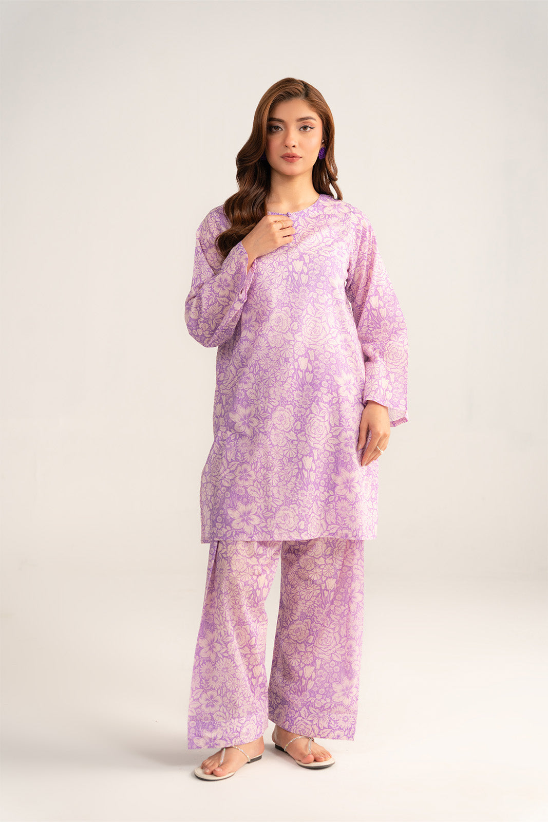 Chinyere | Pret'26 l 2 Piece Printed Lawn Printed Suit (CP0389)