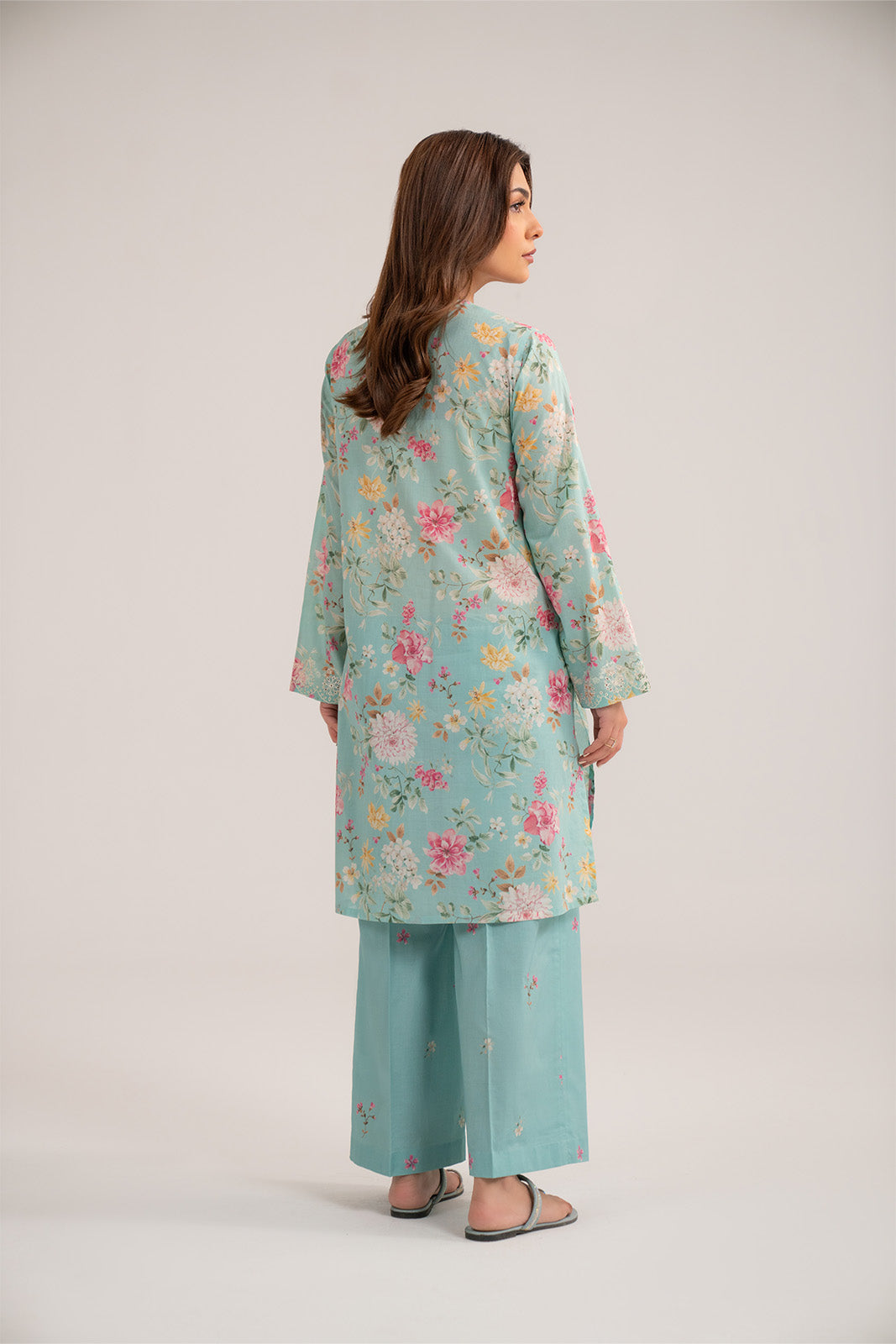 Chinyere | Pret'26 l 2 Piece Printed Lawn Embroidered Suit (CP0422)