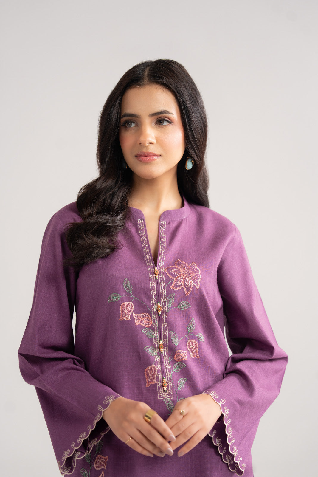 Chinyere | Pret'26 l 2 Piece Lawn Embroidered Suit (CP0431)