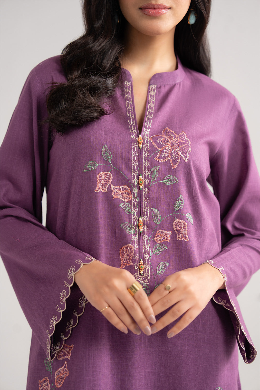 Chinyere | Pret'26 l 2 Piece Lawn Embroidered Suit (CP0431)