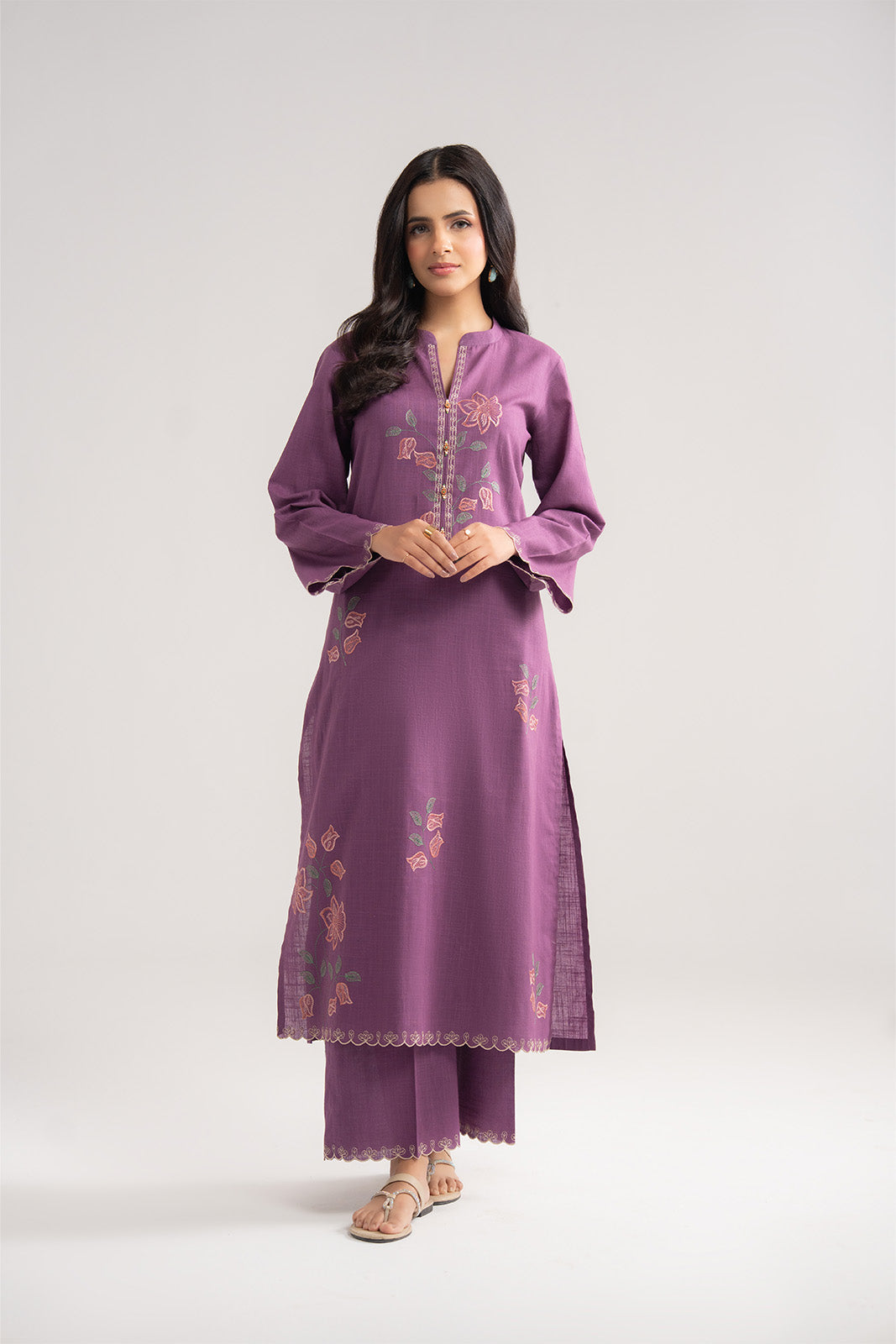 Chinyere | Pret'26 l 2 Piece Lawn Embroidered Suit (CP0431)