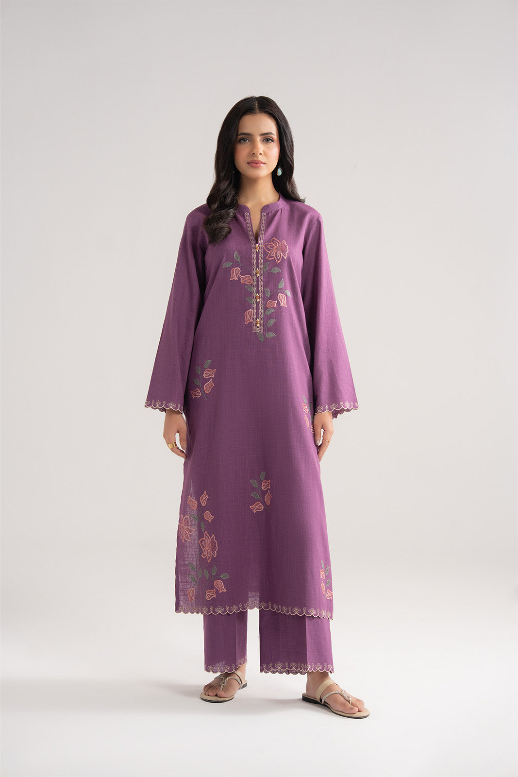 Chinyere | Pret'26 l 2 Piece Lawn Embroidered Suit (CP0431)