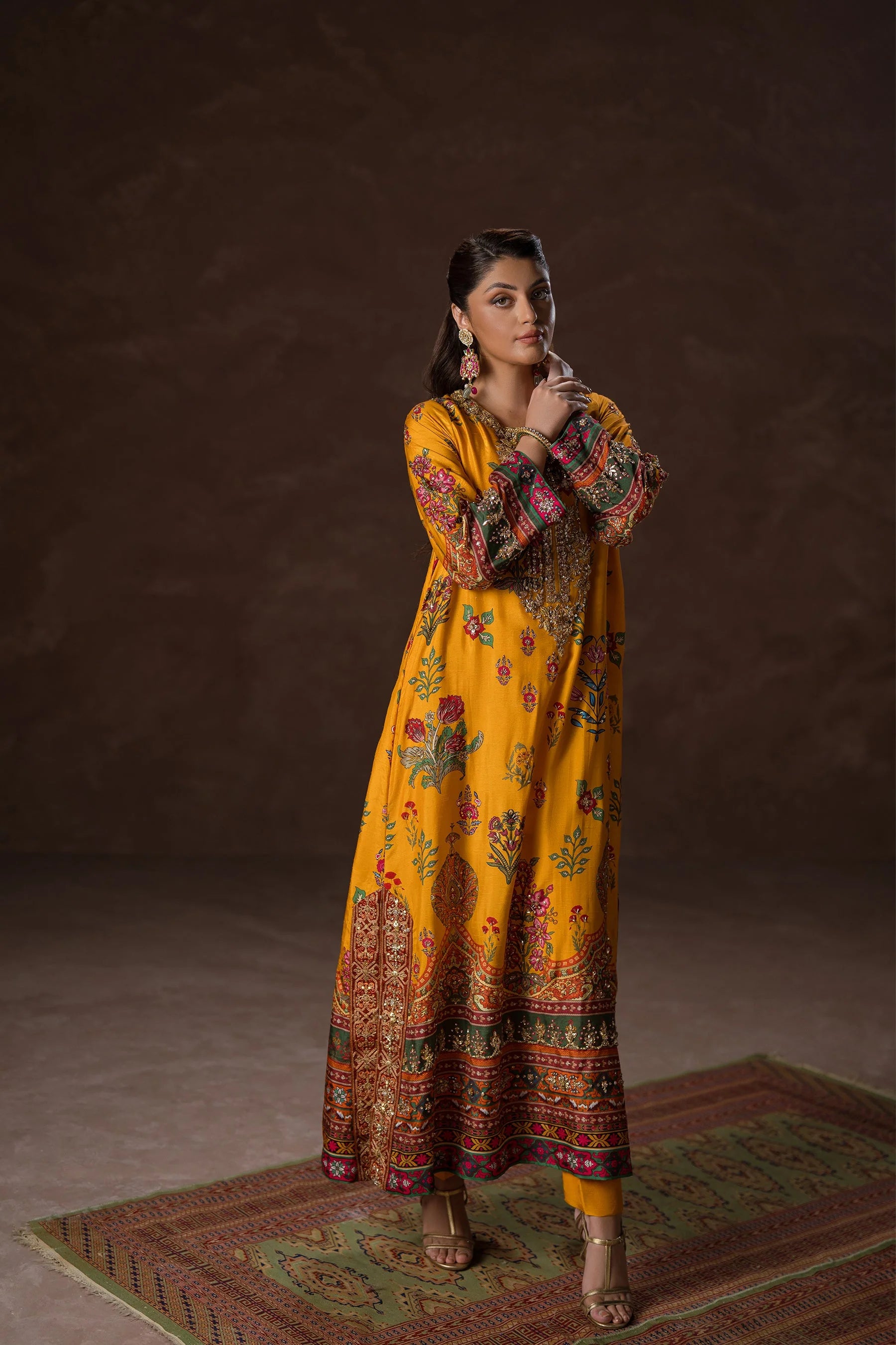 Ammara Khan | Symphony 24 | EASTERN BEAUTY KAFTAN SET (D-03)