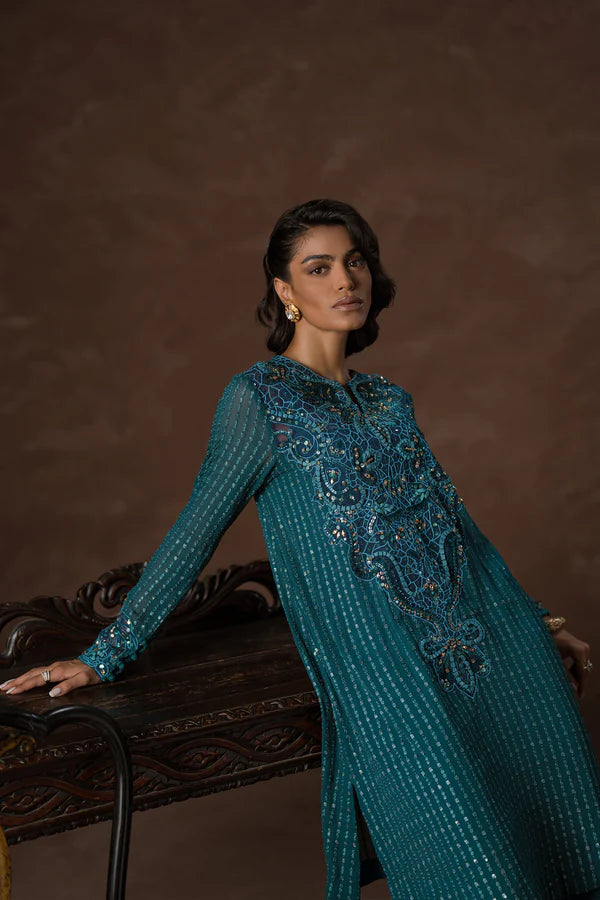 Ammara Khan | Symphony 24 | TEAL BEAUTY SET (D-10)