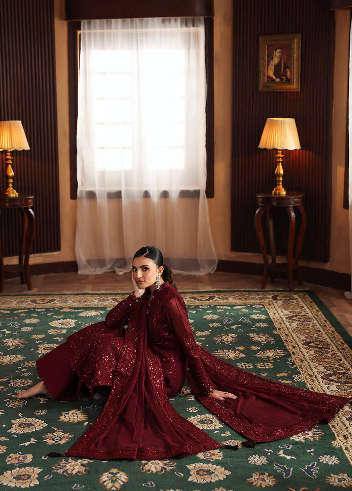 Gulaal | I Evayna Embroidered Chiffon | Vezeen