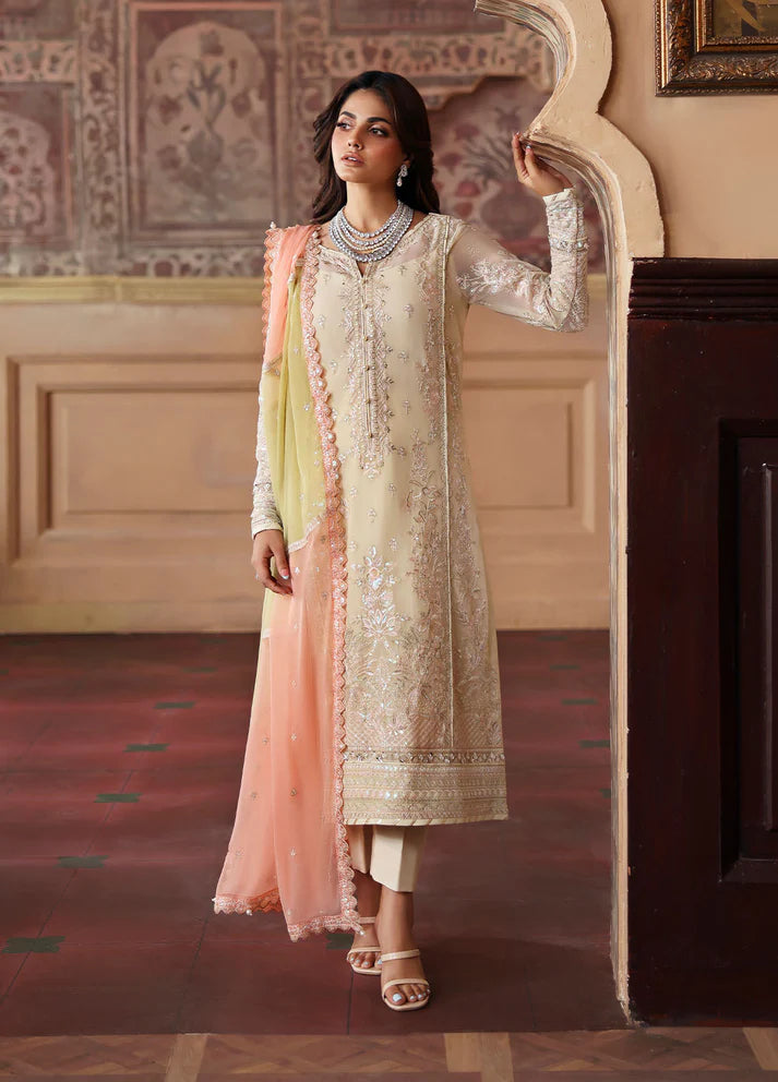 Gulaal | I Evayna Embroidered Chiffon | Fareyah